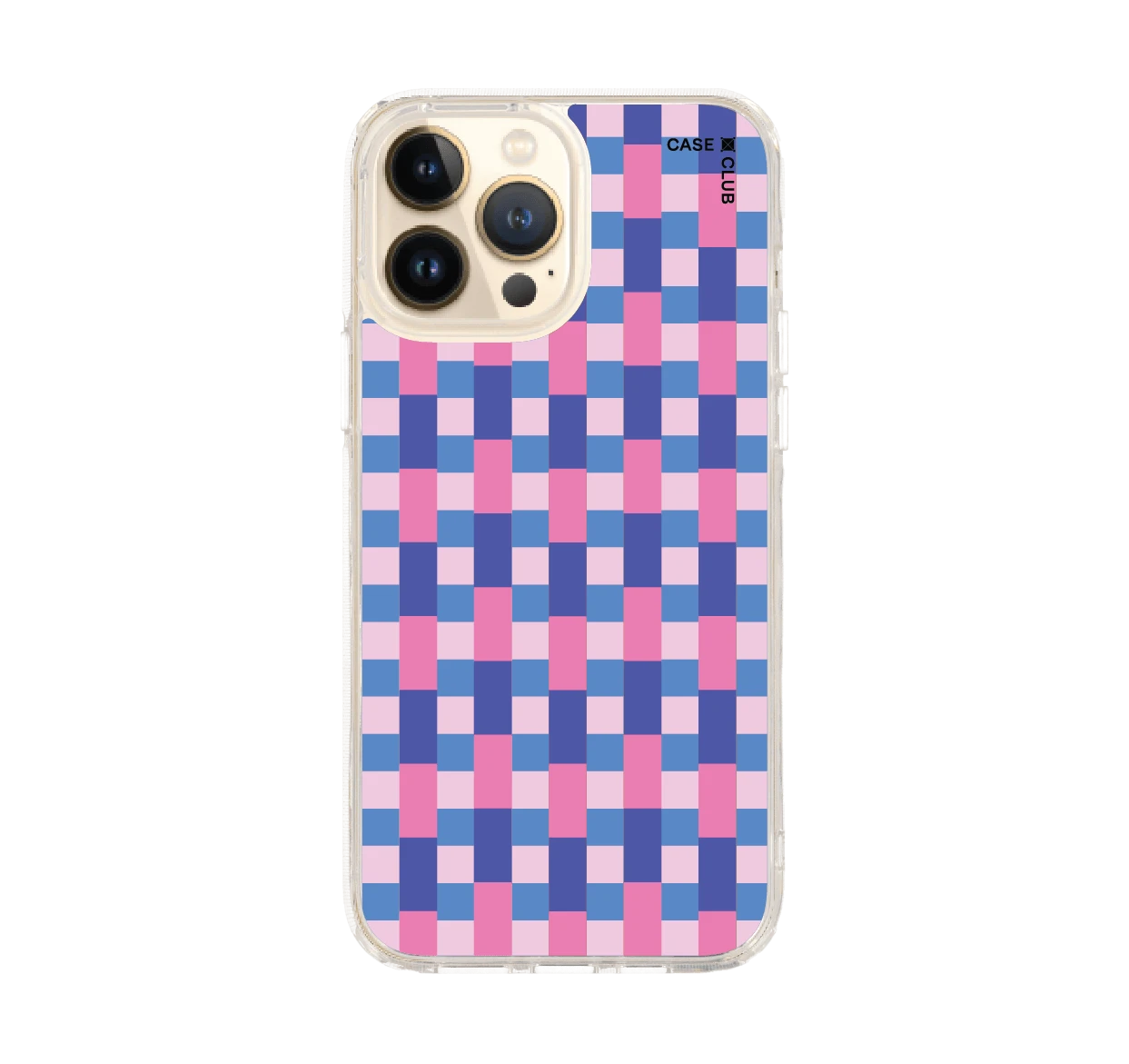 blue & pink multi color tile